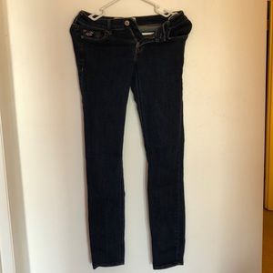 Hollister dark skinny jeans
